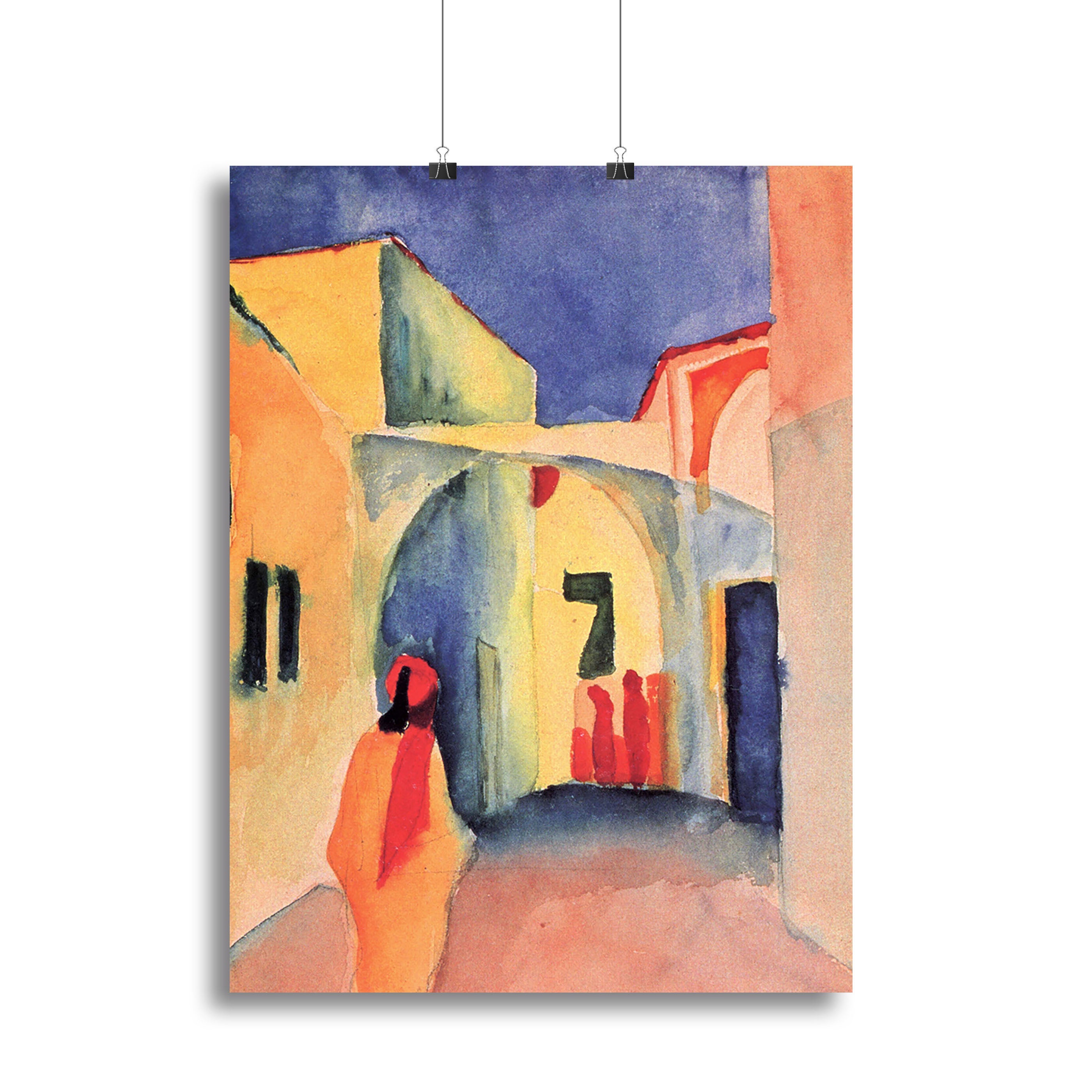Look in a lane by Macke Canvas Print or Poster - Canvas Art Rocks - 2