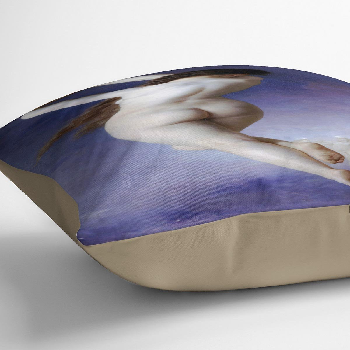 Lost Pleiad By Bouguereau Throw Pillow