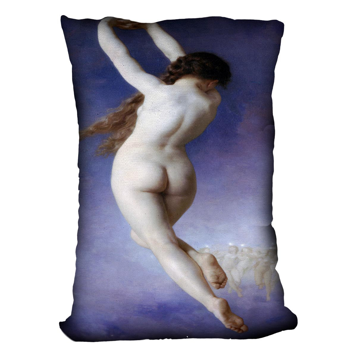 Lost Pleiad By Bouguereau Cushion