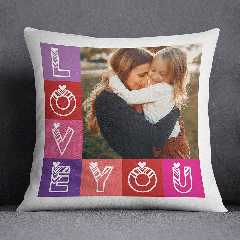 Personalised Love You Cushion