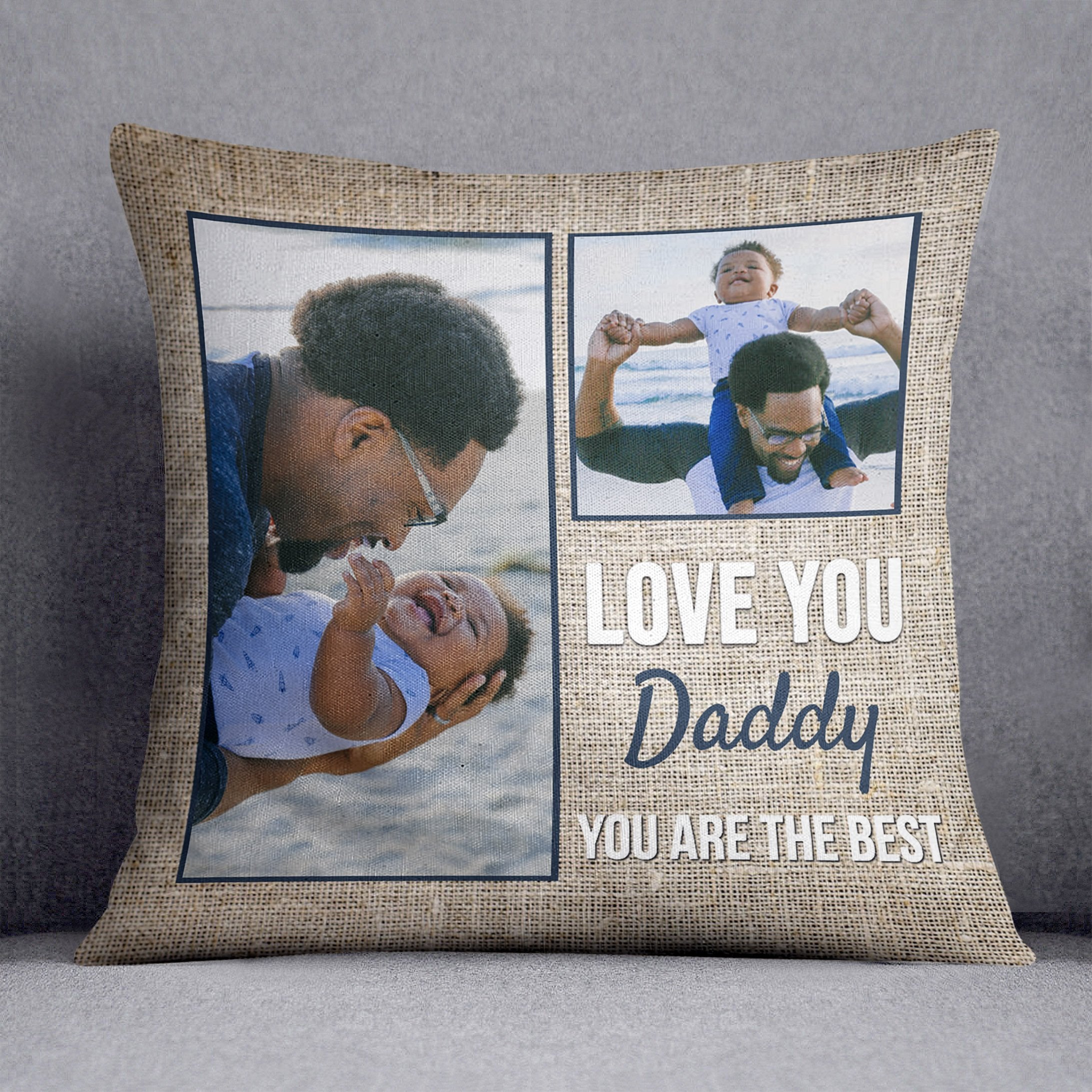 Love You Photo Cushion