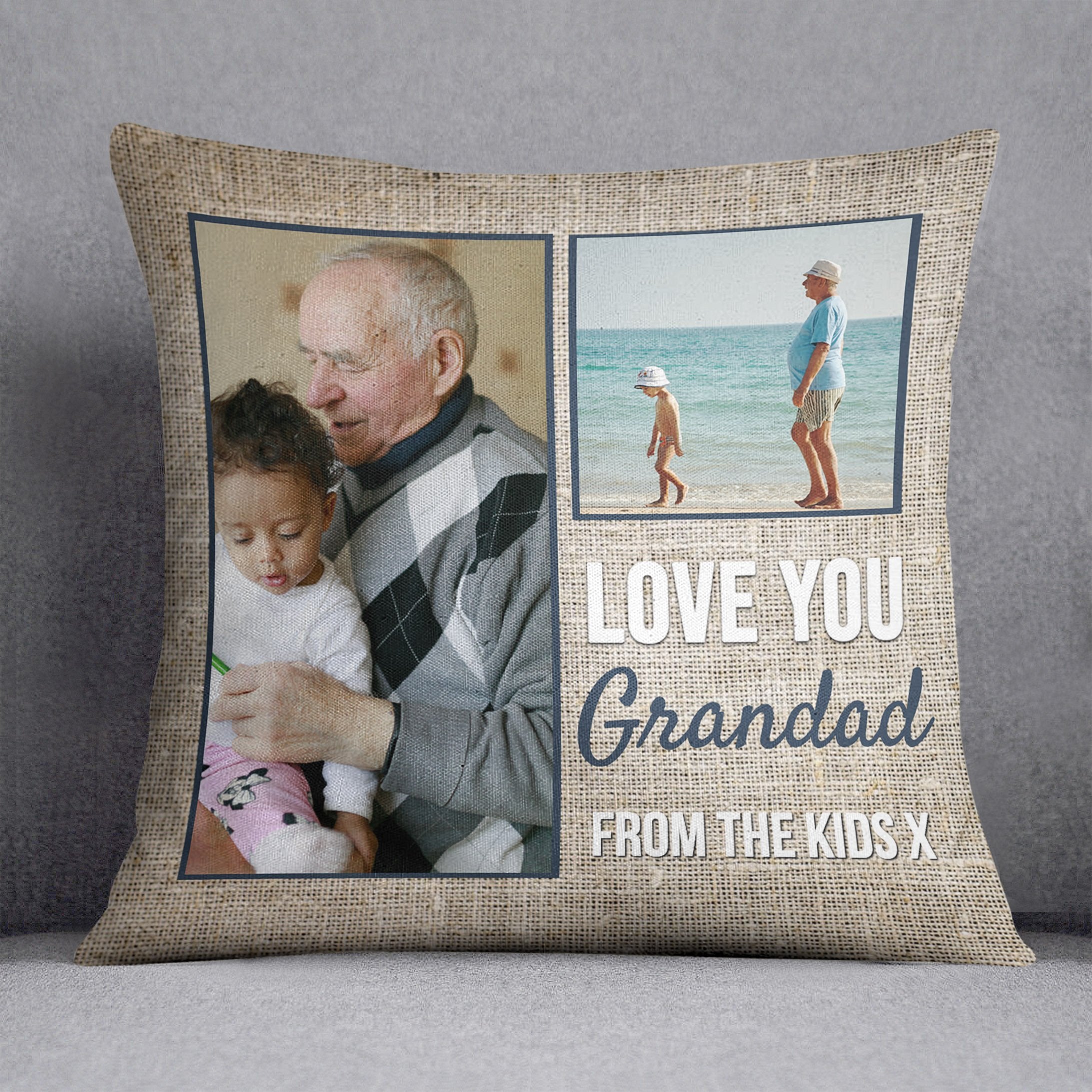 Love You Photo Cushion