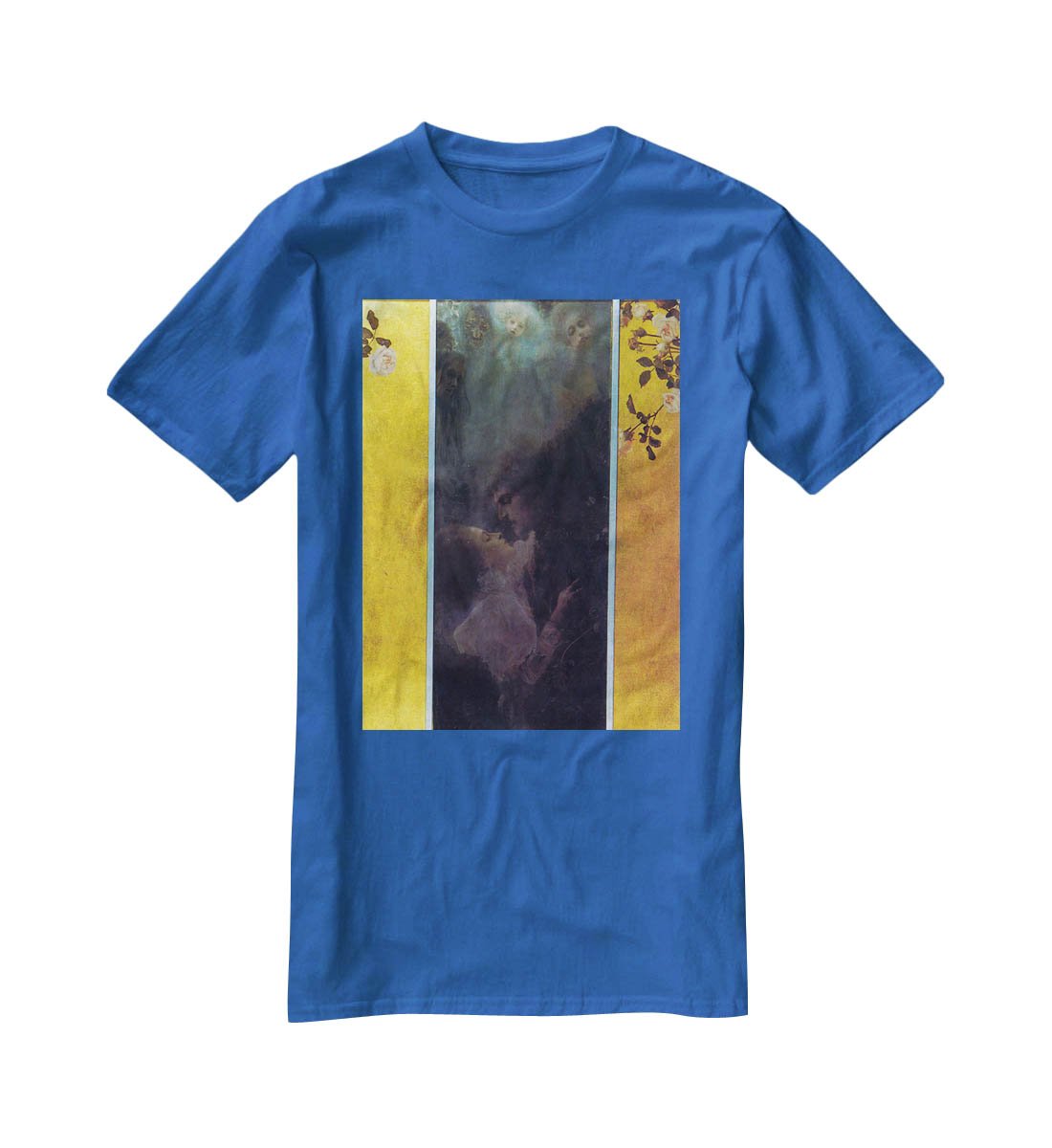 Love by Klimt T-Shirt - Canvas Art Rocks - 2