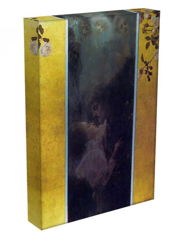 Love by Klimt Canvas Print or Poster - Canvas Art Rocks - 3
