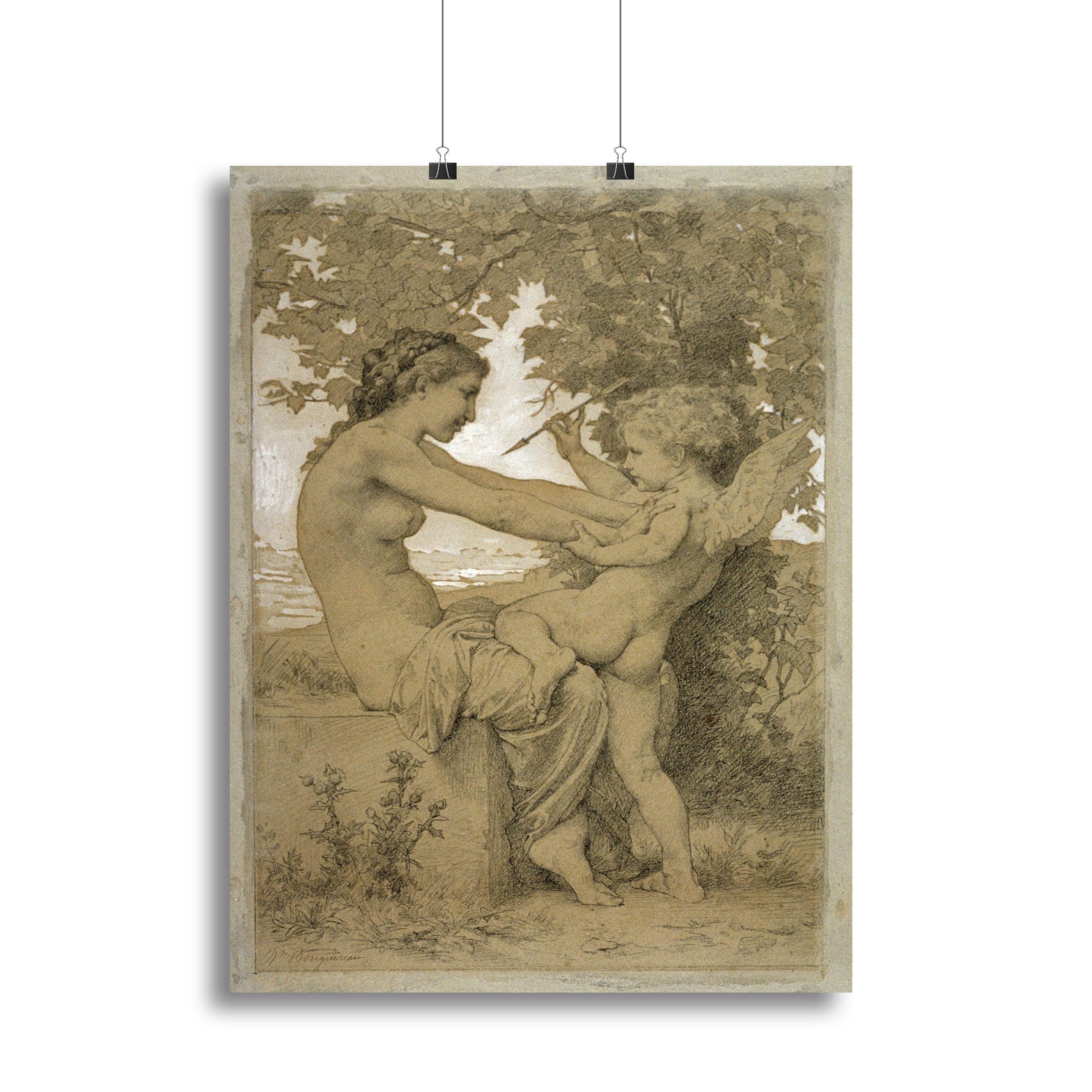 Loves Resistance By Bouguereau Canvas Print or Poster