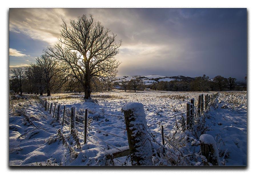 Low light on a winters day Canvas Print or Poster - Canvas Art Rocks - 1