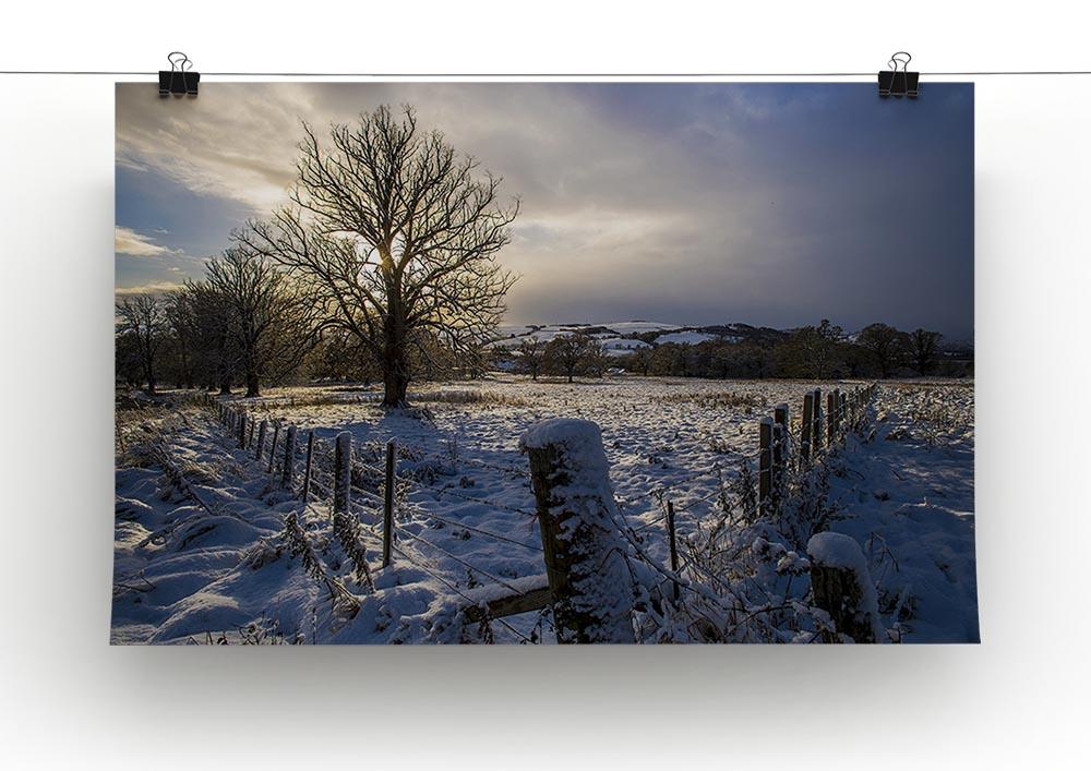Low light on a winters day Canvas Print or Poster - Canvas Art Rocks - 2
