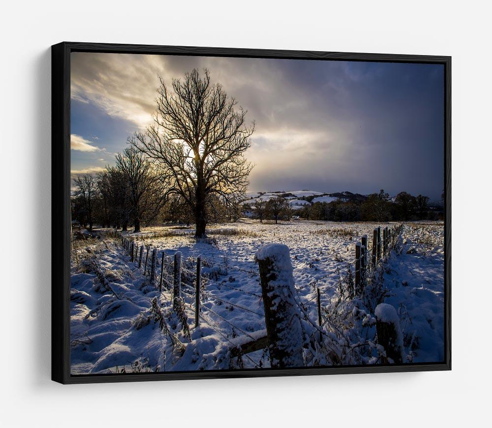 Low light on a winters day HD Metal Print - Canvas Art Rocks - 6