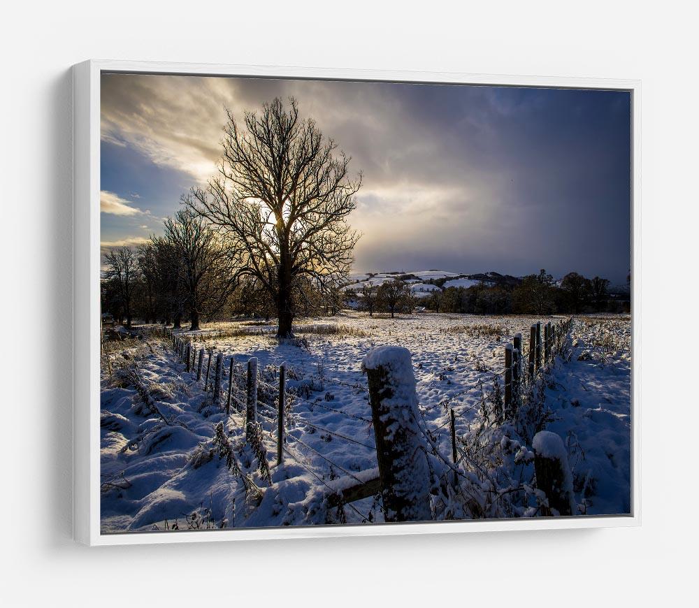 Low light on a winters day HD Metal Print - Canvas Art Rocks - 7