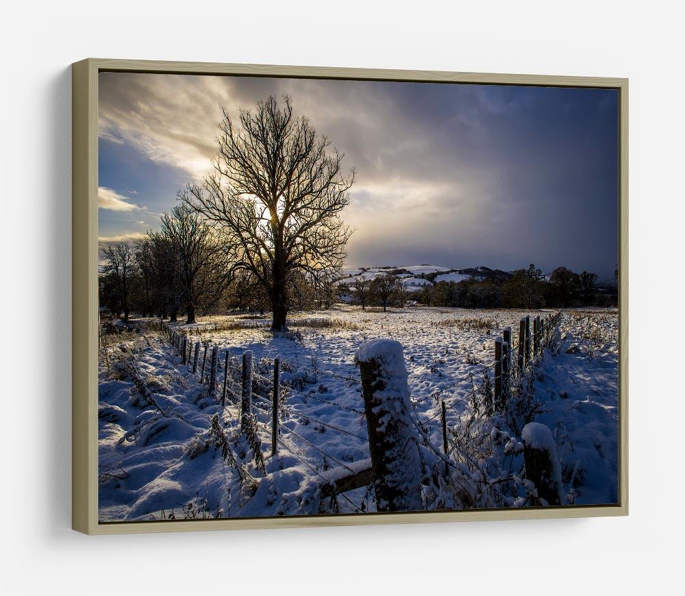 Low light on a winters day HD Metal Print - Canvas Art Rocks - 8