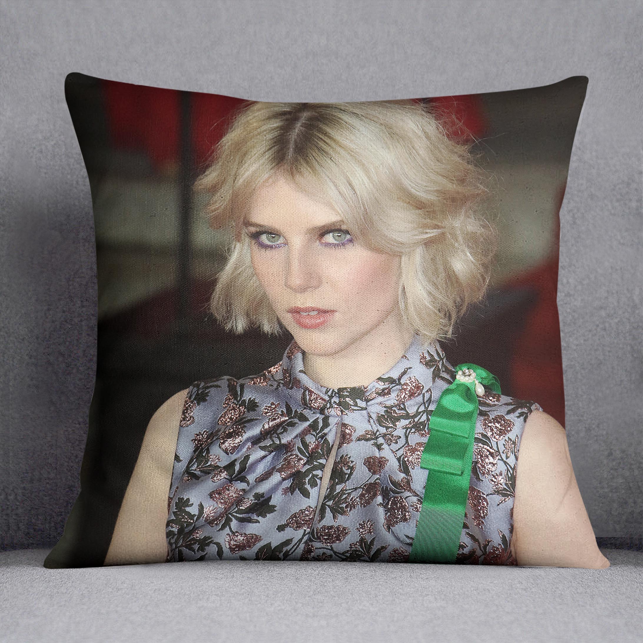 Lucy Boynton Cushion