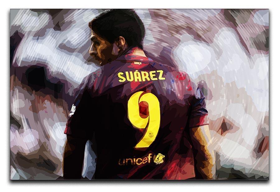 Luis Suarez Barcelona Canvas Print or Poster  - Canvas Art Rocks - 1