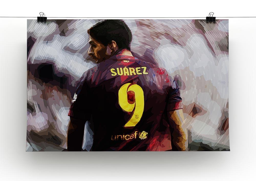 Luis Suarez Barcelona Canvas Print or Poster - Canvas Art Rocks - 2