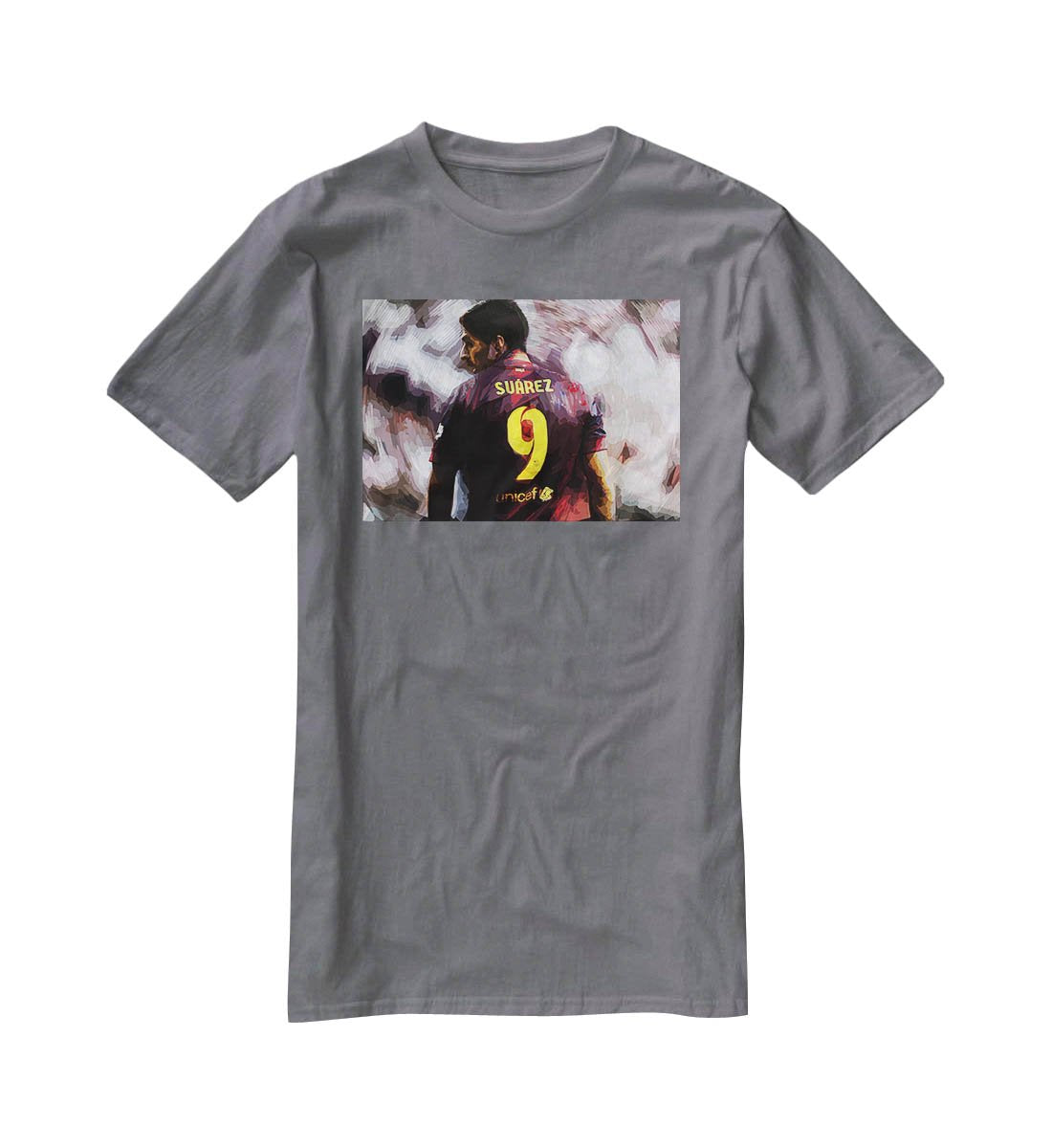 Luis Suarez Barcelona T-Shirt - Canvas Art Rocks - 3