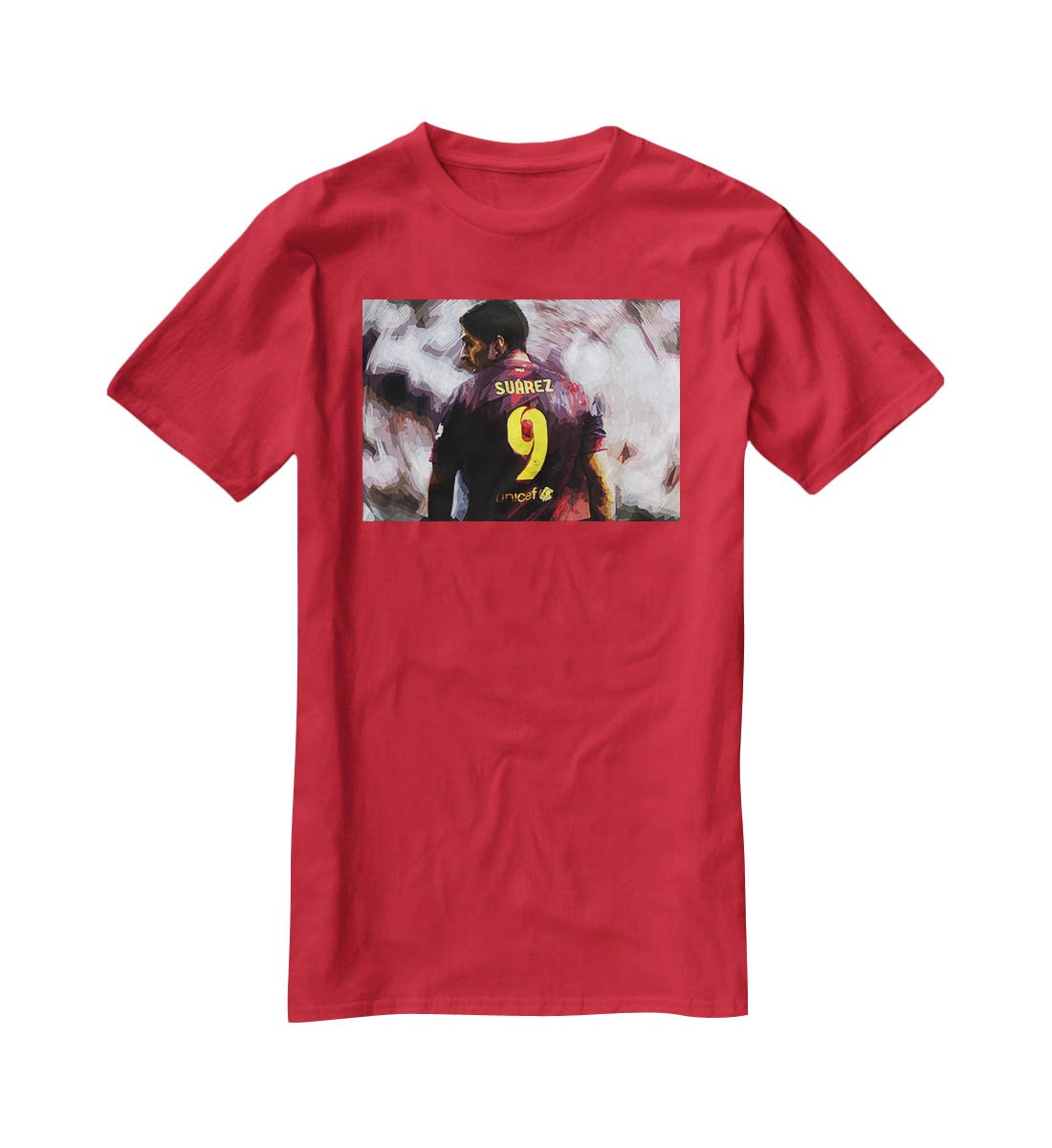 Luis Suarez Barcelona T-Shirt - Canvas Art Rocks - 4