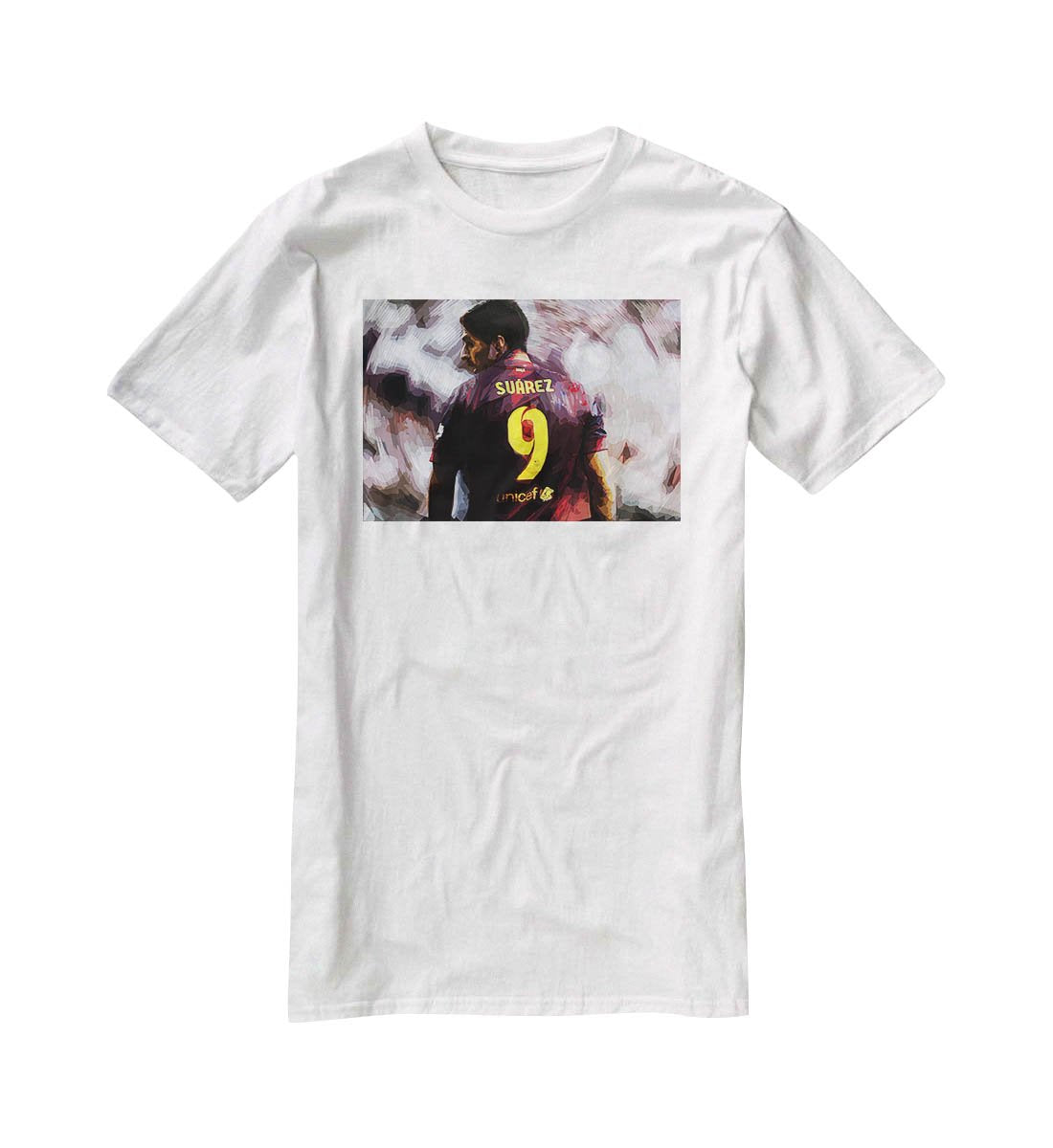 Luis Suarez Barcelona T-Shirt - Canvas Art Rocks - 5