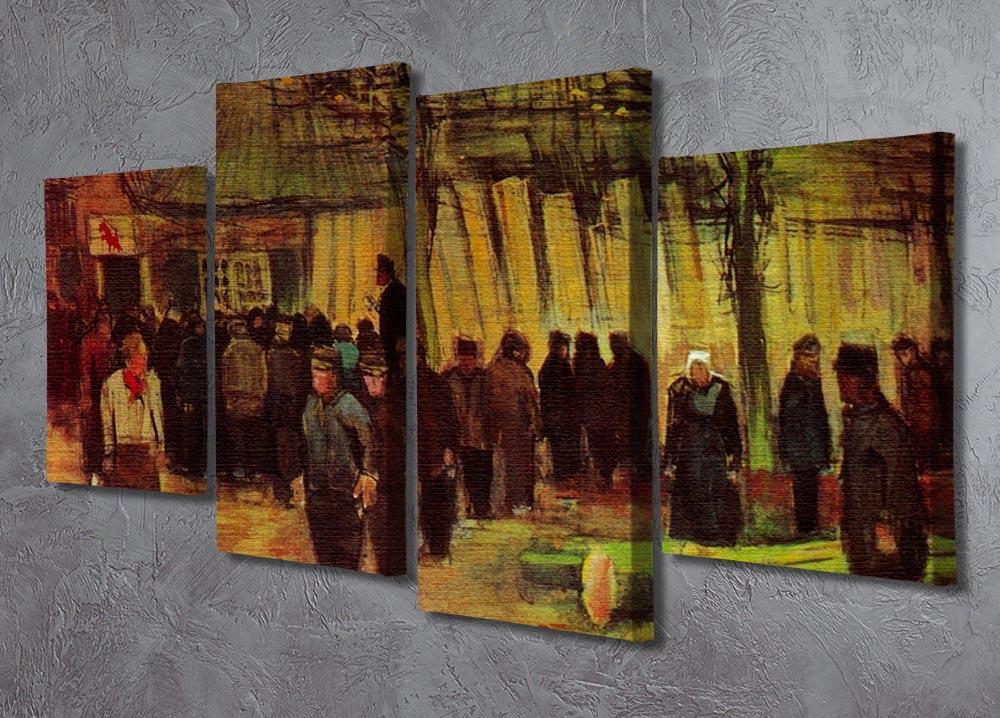 Lumber Sale by Van Gogh 4 Split Panel Canvas - Canvas Art Rocks - 2