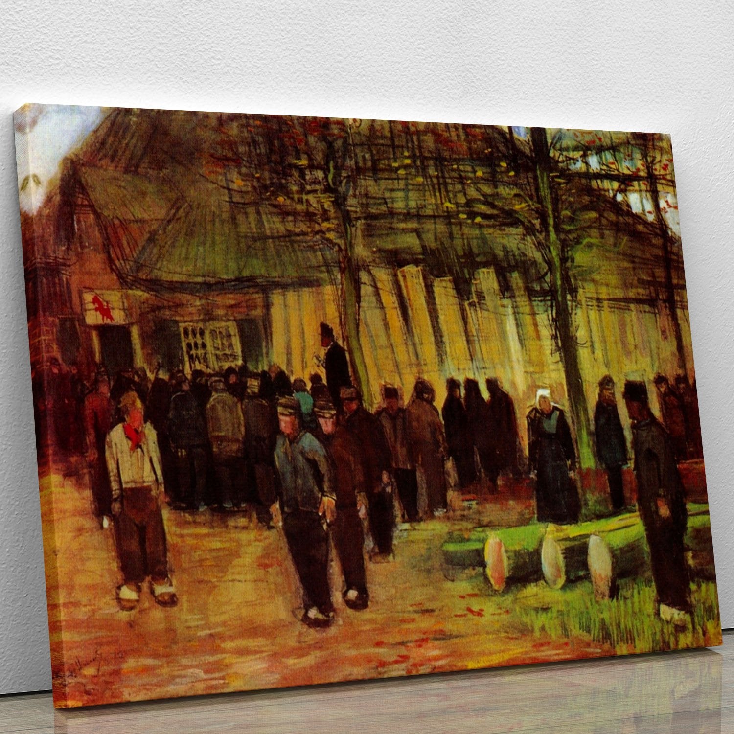 Lumber Sale by Van Gogh Canvas Print or Poster