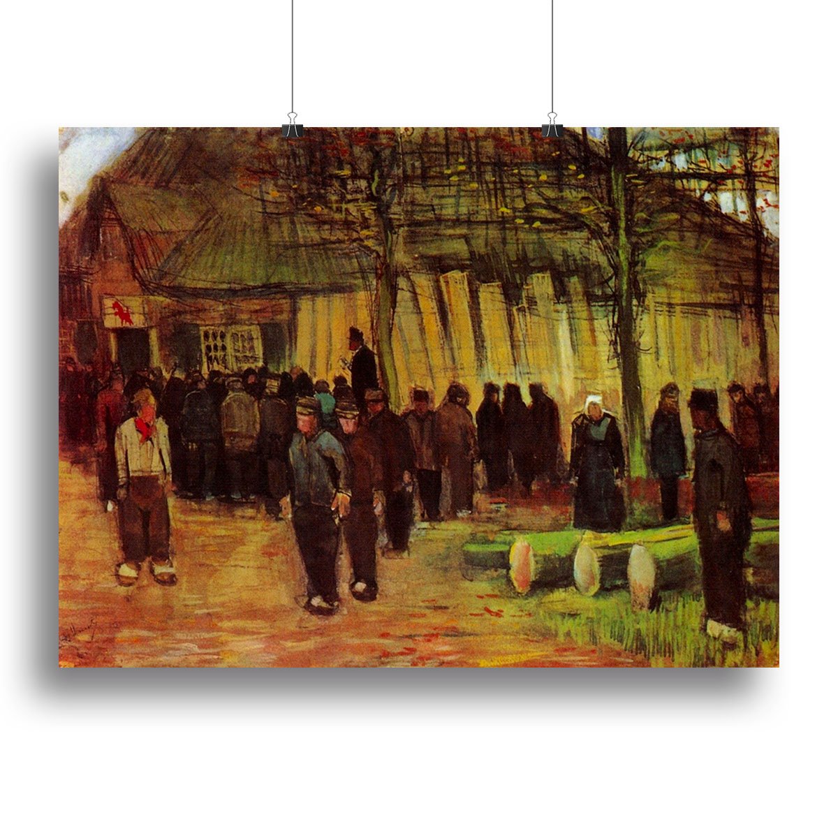Lumber Sale by Van Gogh Canvas Print or Poster