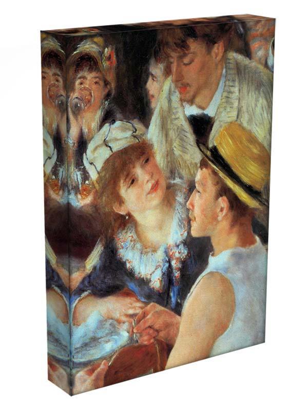 Lunch on the boat party detail by Renoir Canvas Print or Poster - Canvas Art Rocks - 3