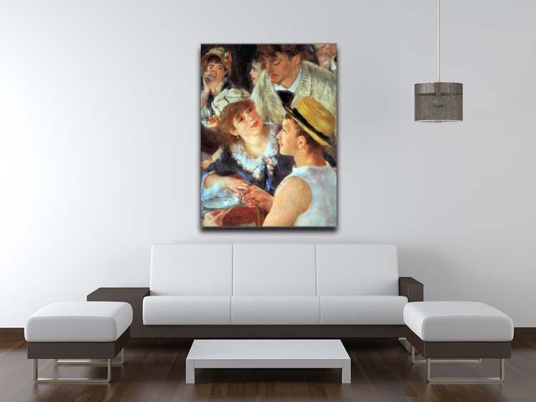 Lunch on the boat party detail by Renoir Canvas Print or Poster - Canvas Art Rocks - 4