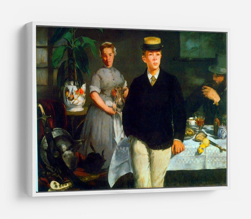 Luncheon by Manet HD Metal Print
