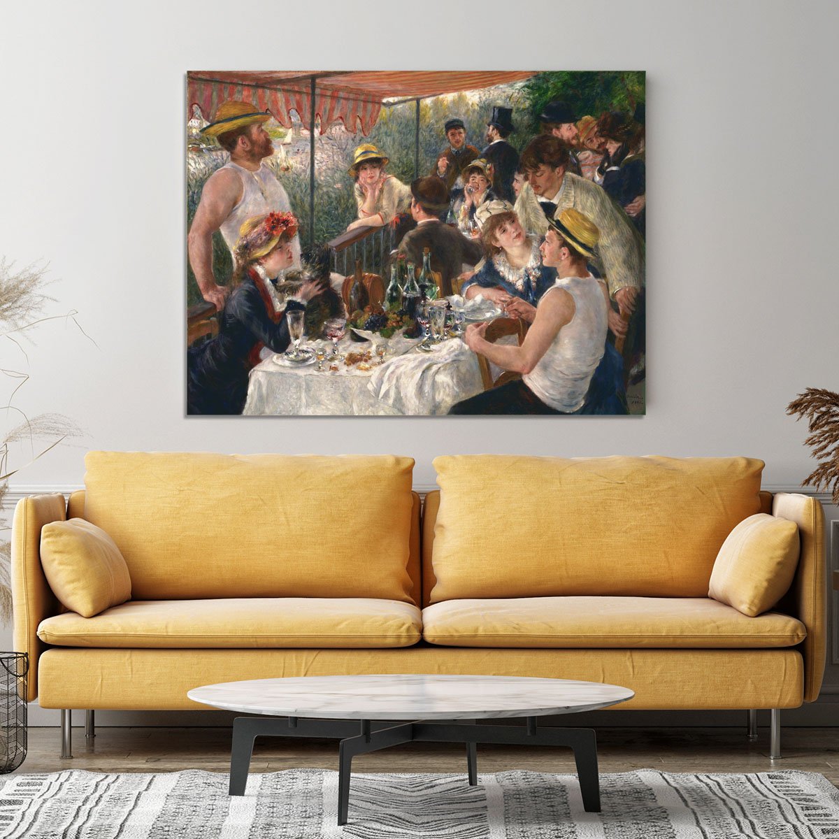 Luncheon of the Boating Party by Renoir Canvas Print or Poster