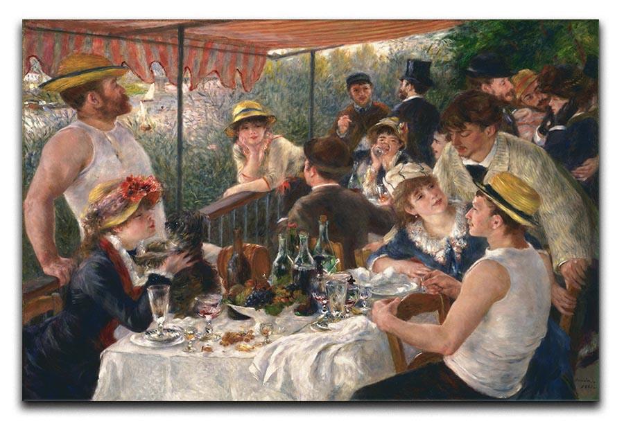 Luncheon of the Boating Party by Renoir Canvas Print or Poster  - Canvas Art Rocks - 1