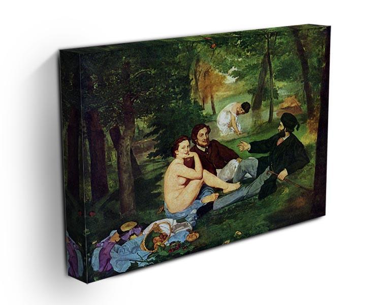 Luncheon on The Grass 1863 by Manet Canvas Print or Poster - Canvas Art Rocks - 3