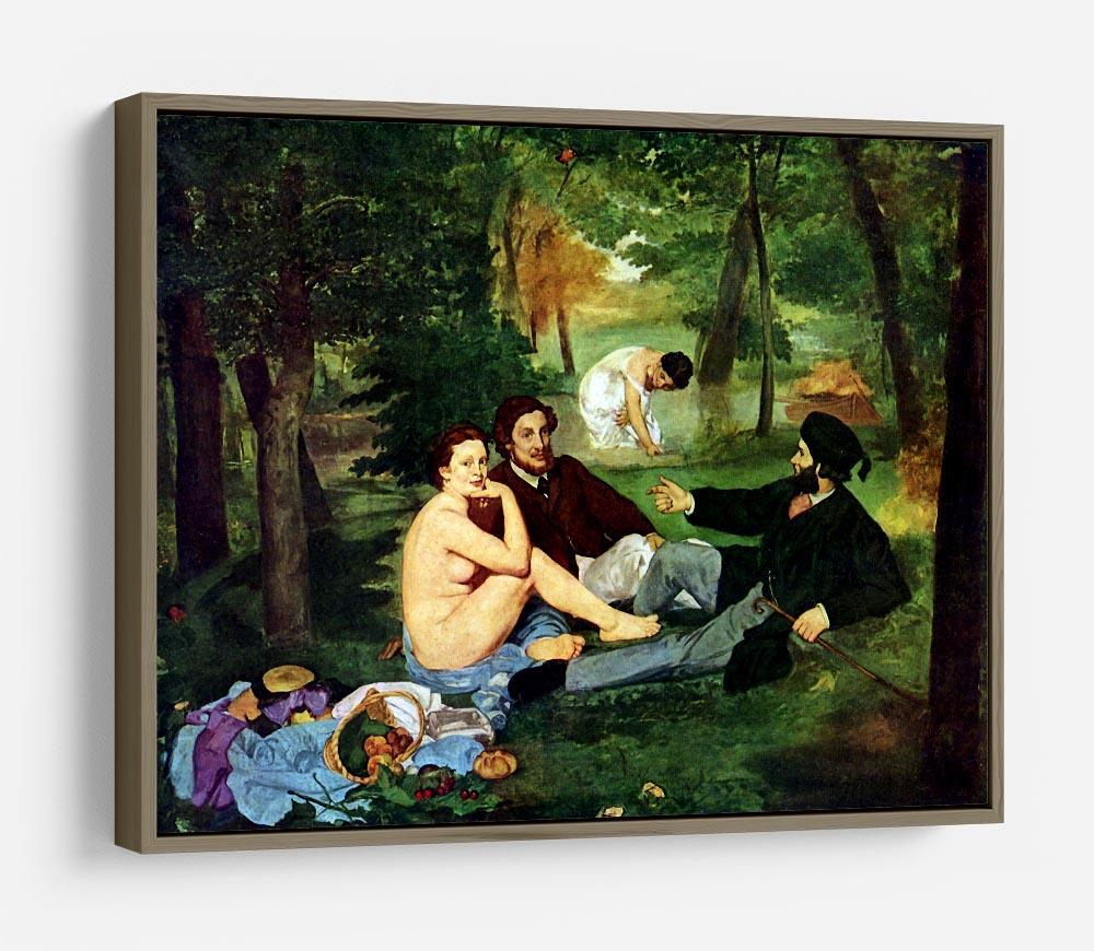 Luncheon on The Grass 1863 by Manet HD Metal Print
