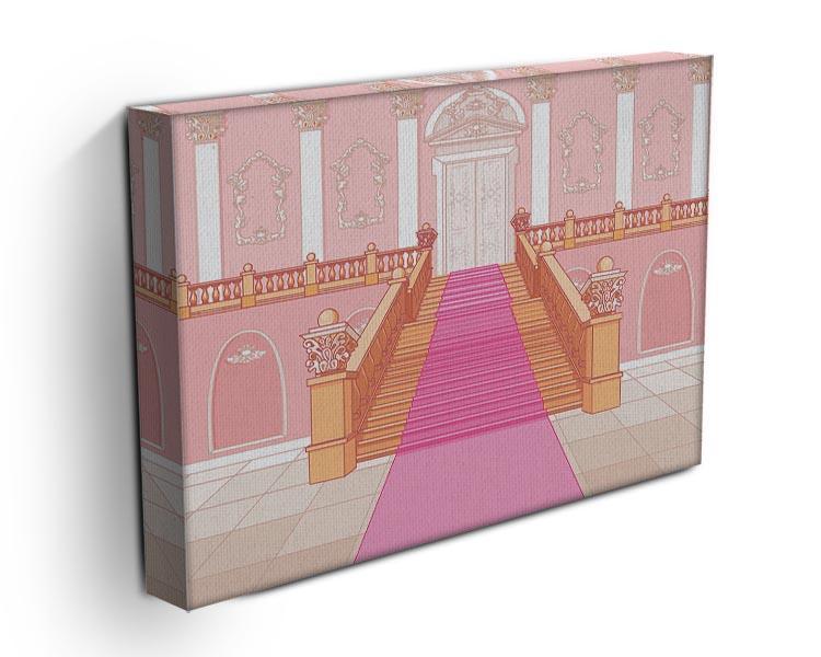 Luxury staircase in the magic palace Canvas Print or Poster - Canvas Art Rocks - 3