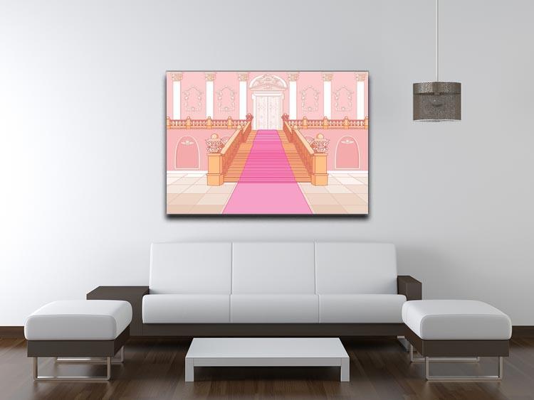 Luxury staircase in the magic palace Canvas Print or Poster - Canvas Art Rocks - 4