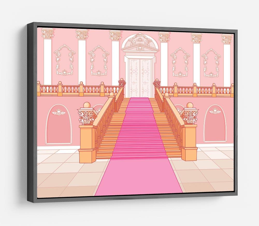 Luxury staircase in the magic palace HD Metal Print