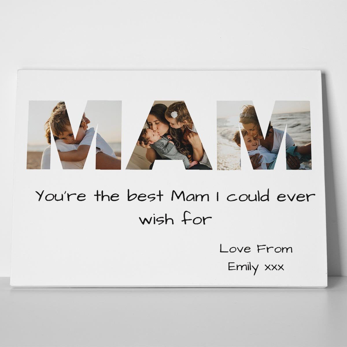 Mam Photo Canvas Print