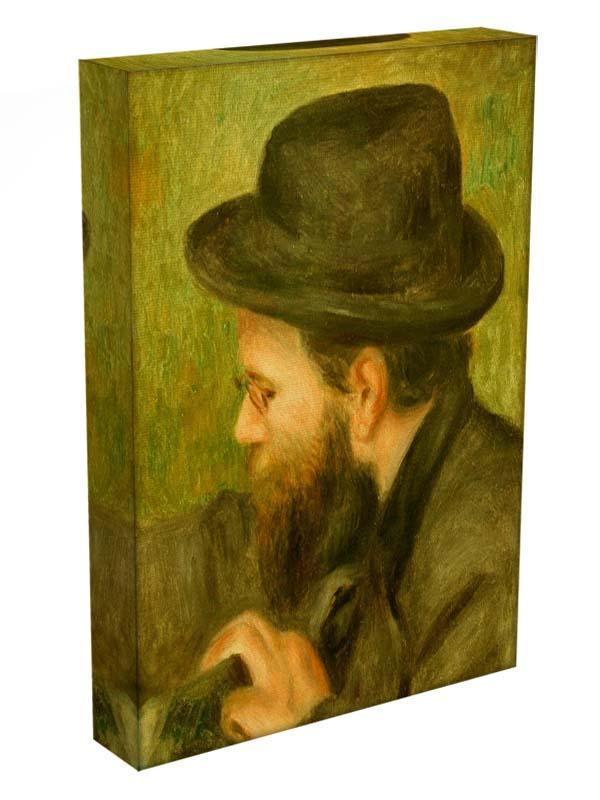 M Bernard man with the black hat by Renoir Canvas Print or Poster - Canvas Art Rocks - 3