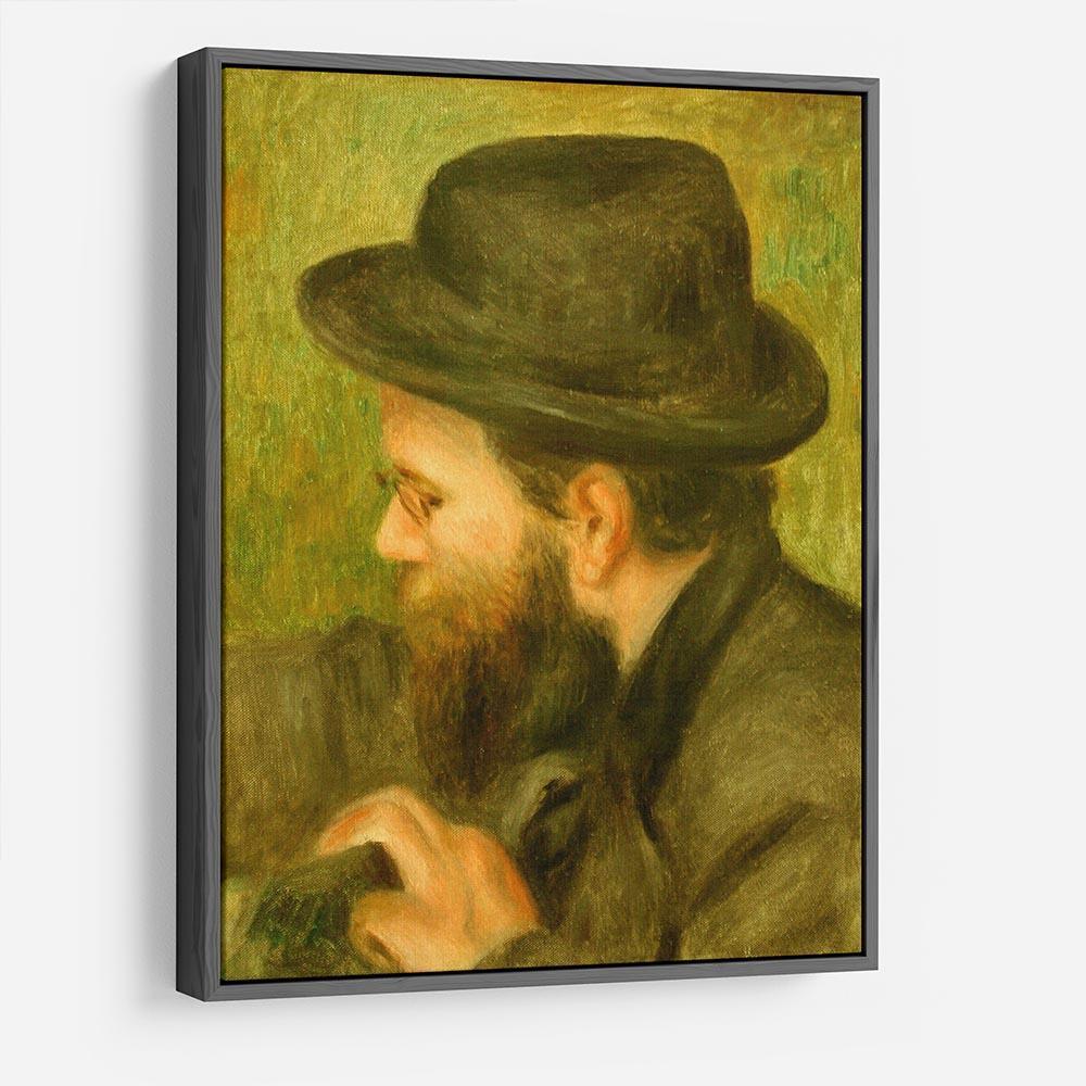 M Bernard man with the black hat by Renoir HD Metal Print