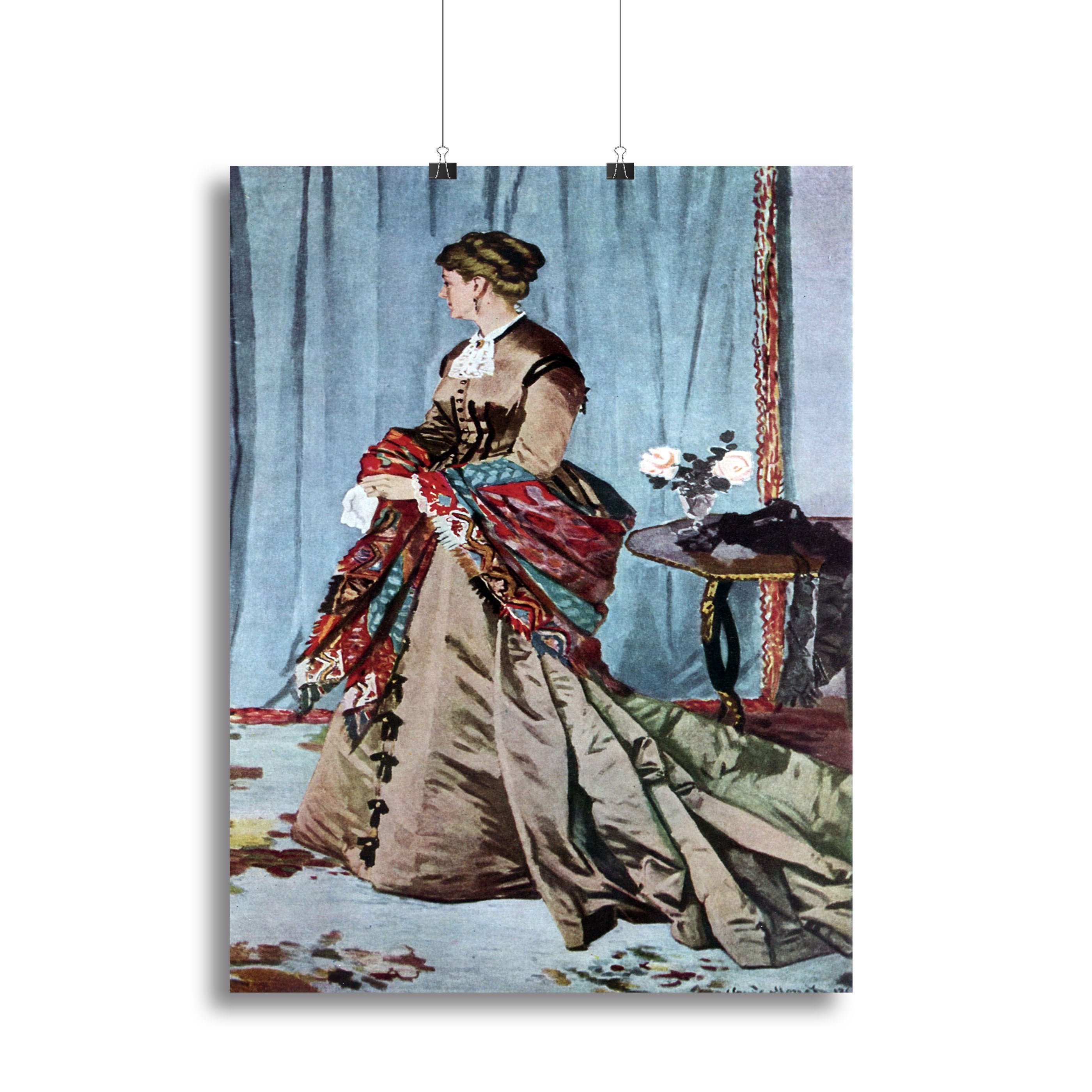 Madame Gaudibert by Monet Canvas Print or Poster