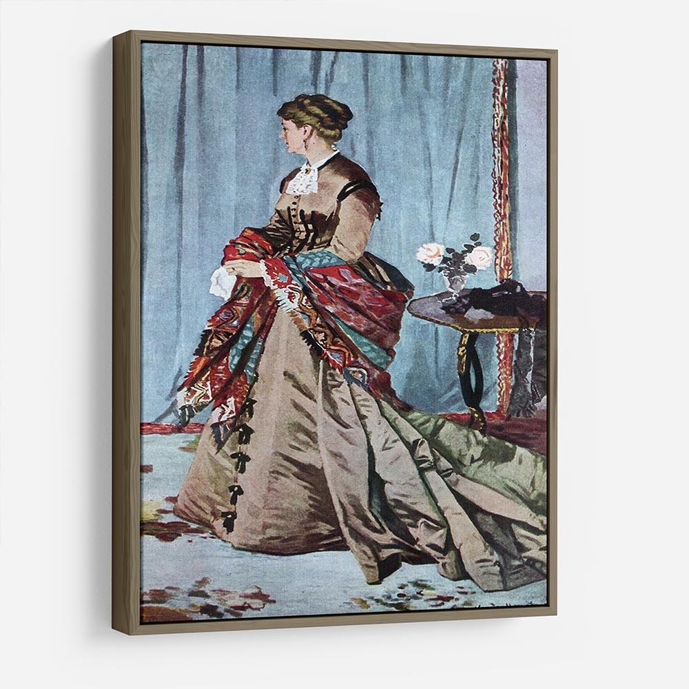 Madame Gaudibert by Monet HD Metal Print