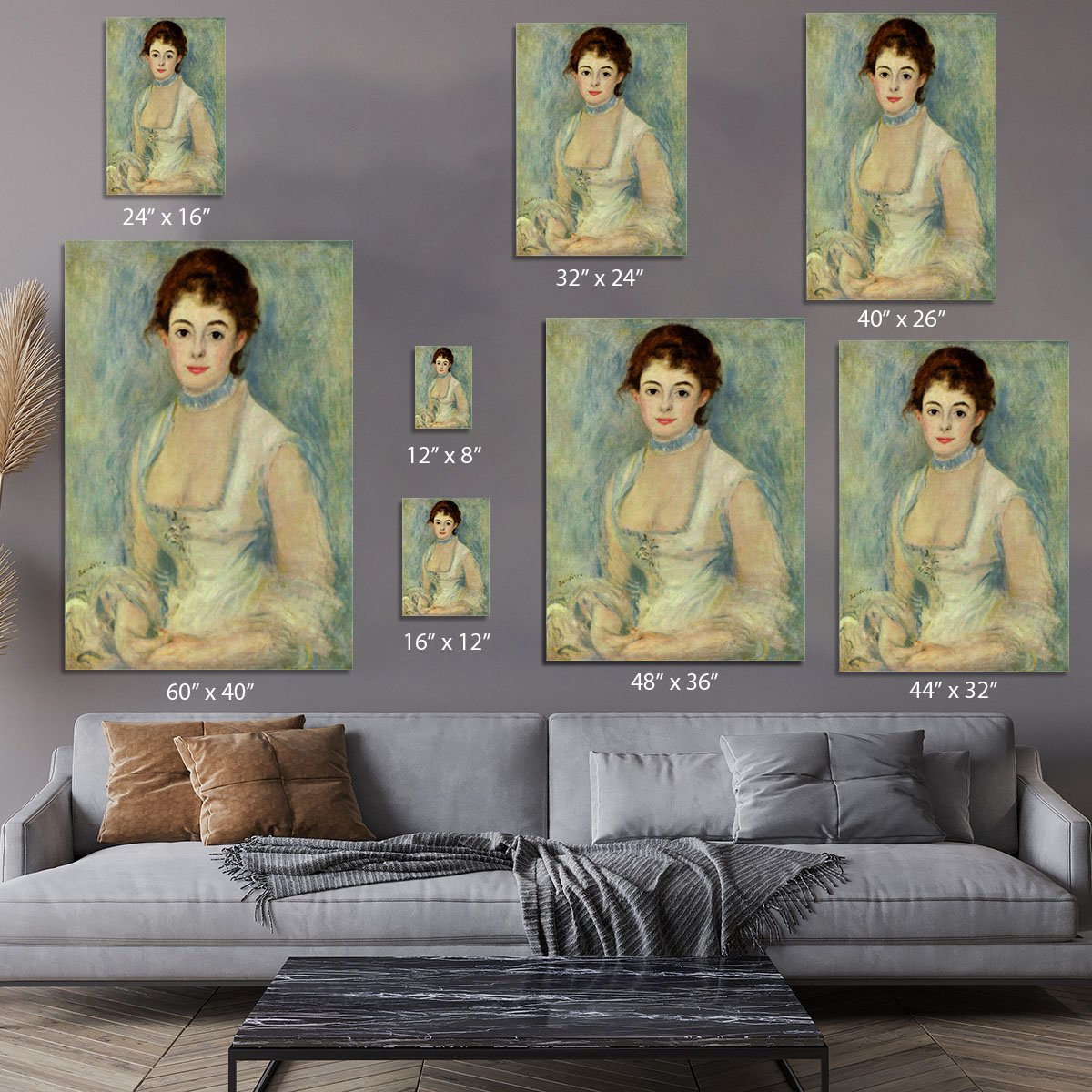 Madame Henriot by Renoir Canvas Print or Poster