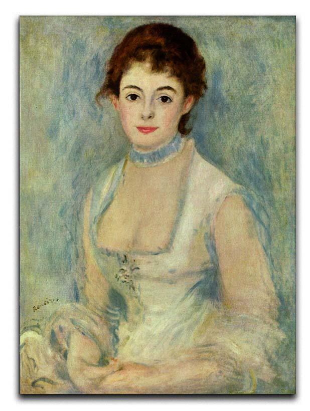 Madame Henriot by Renoir Canvas Print or Poster  - Canvas Art Rocks - 1