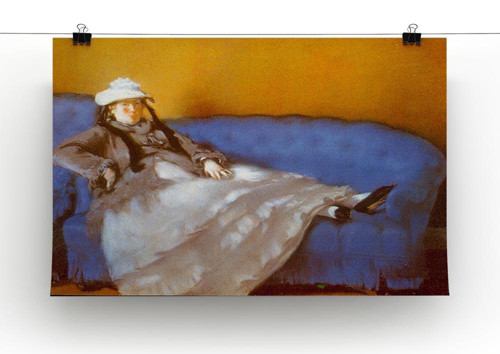 Madame Manet by Manet Canvas Print or Poster - Canvas Art Rocks - 2
