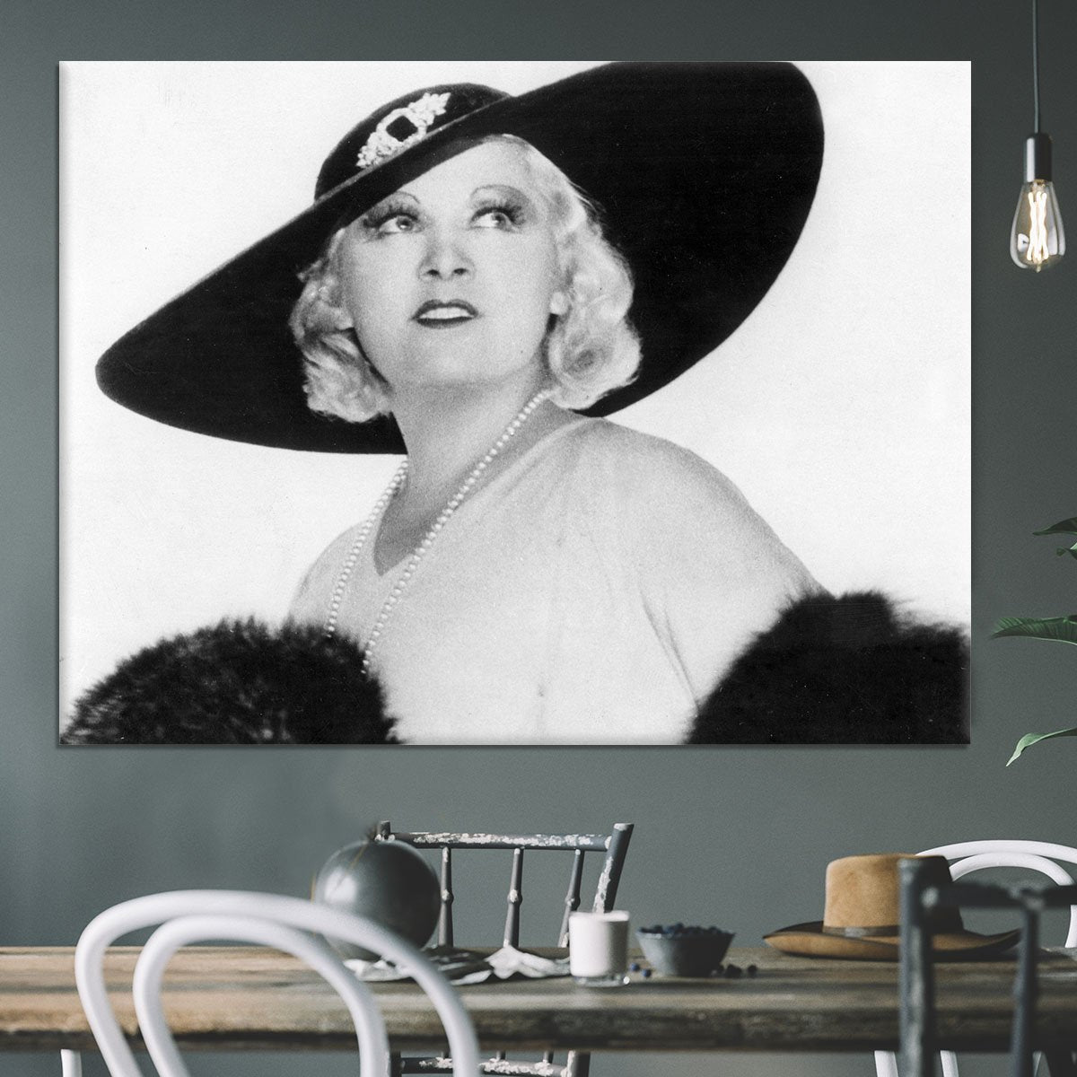 Mae West Canvas Print or Poster