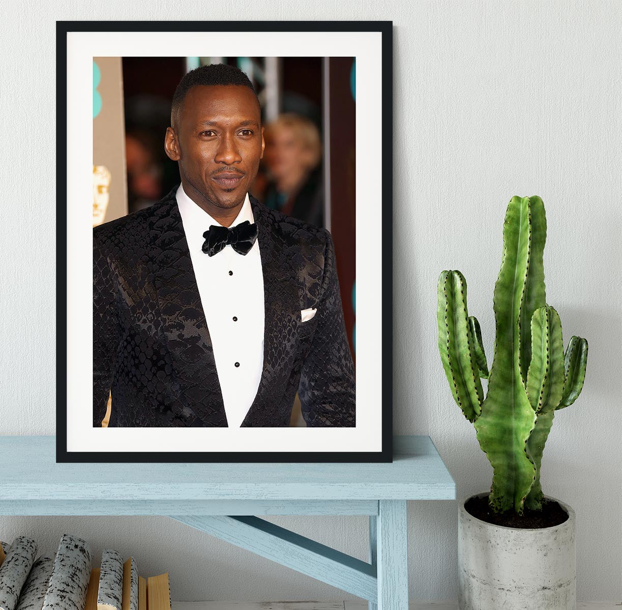 Mahershala Ali Framed Print - Canvas Art Rocks - 1