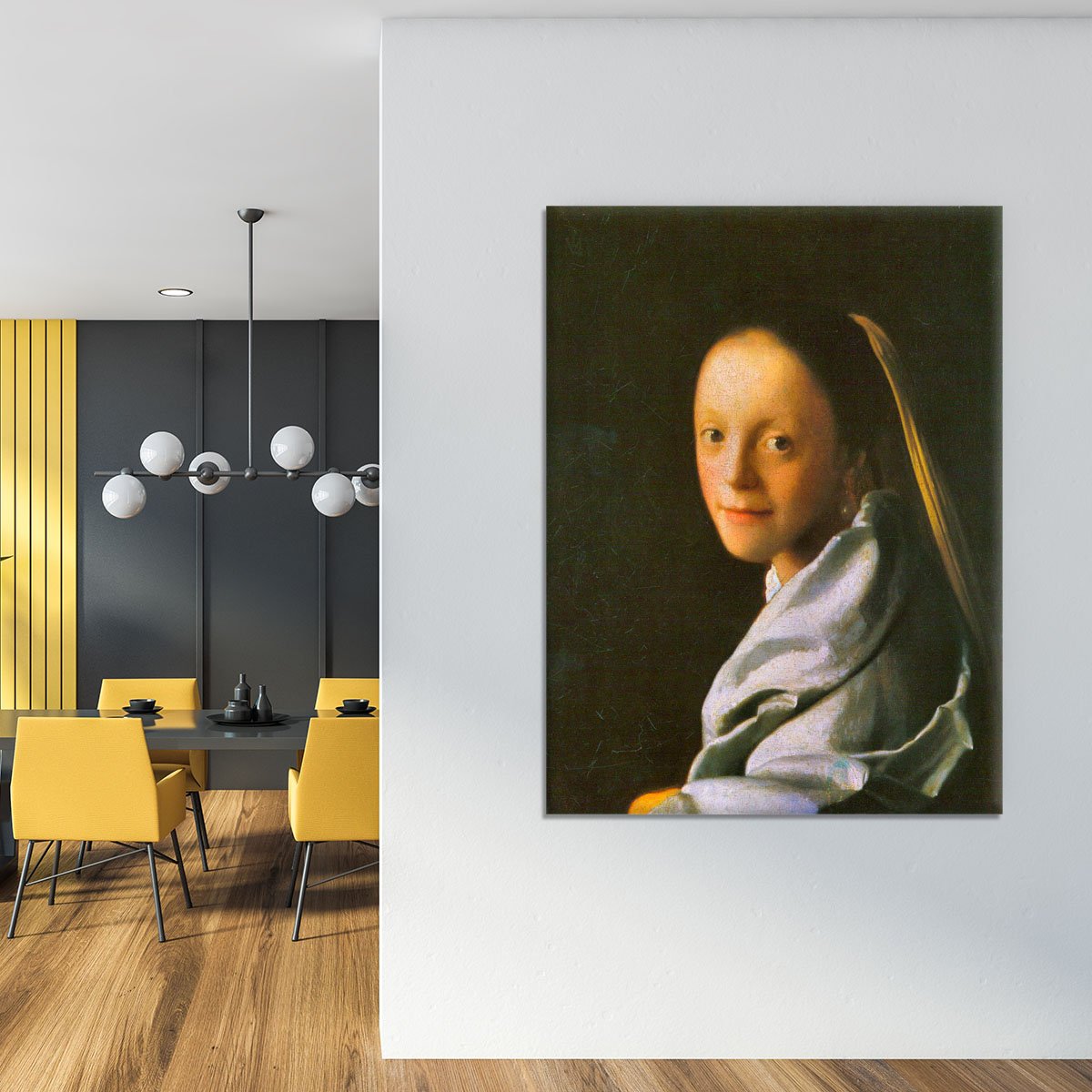Maid by Vermeer Canvas Print or Poster