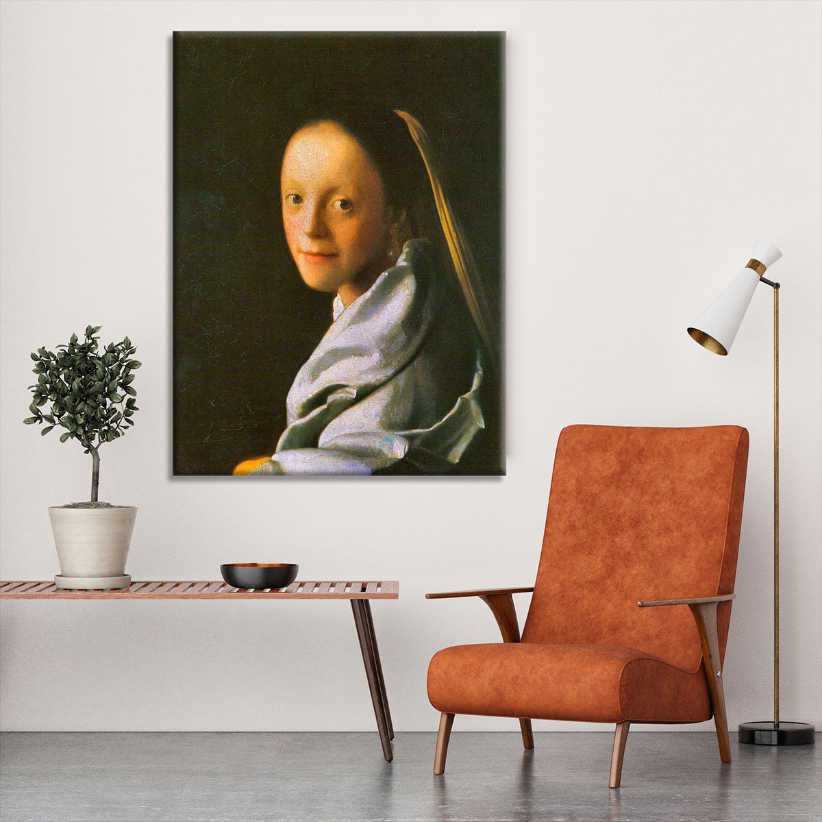 Maid by Vermeer Canvas Print or Poster