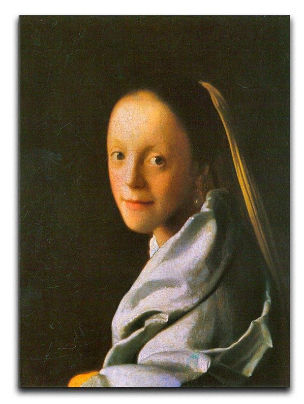 Maid by Vermeer Canvas Print or Poster - Canvas Art Rocks - 1