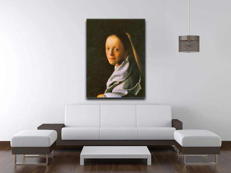 Maid by Vermeer Canvas Print or Poster - Canvas Art Rocks - 4