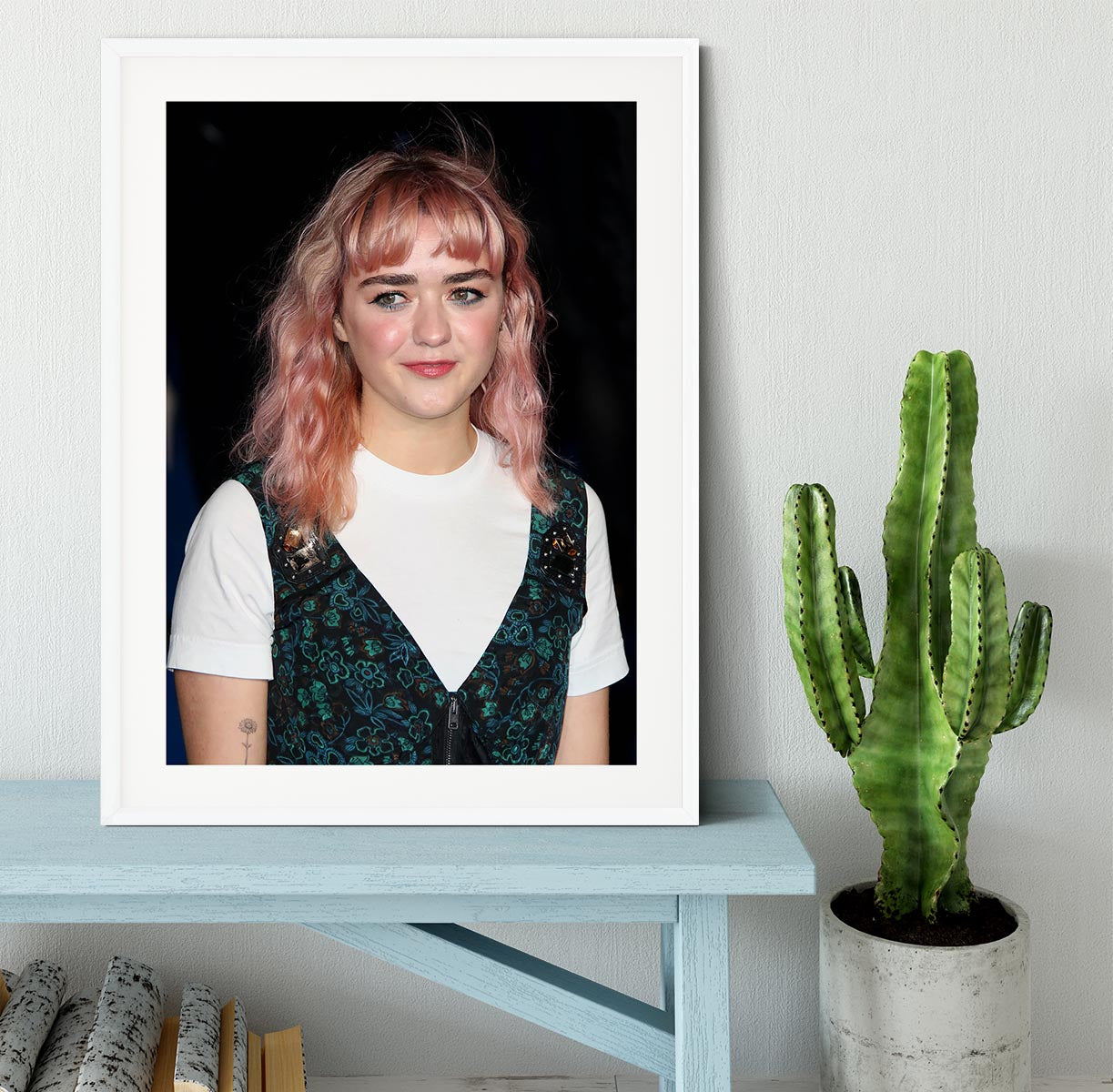 Maisie Williams Framed Print - Canvas Art Rocks - 5