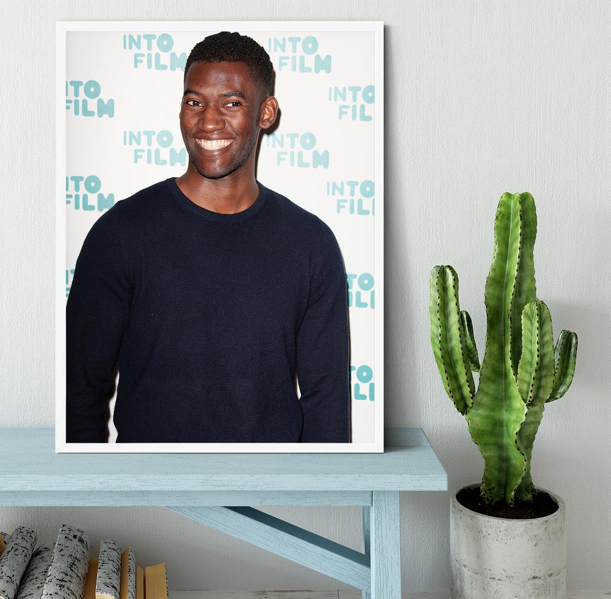 Malachi Kirby Framed Print - Canvas Art Rocks -6