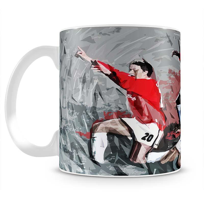 Man United Champions League Final Mug - Canvas Art Rocks - 2